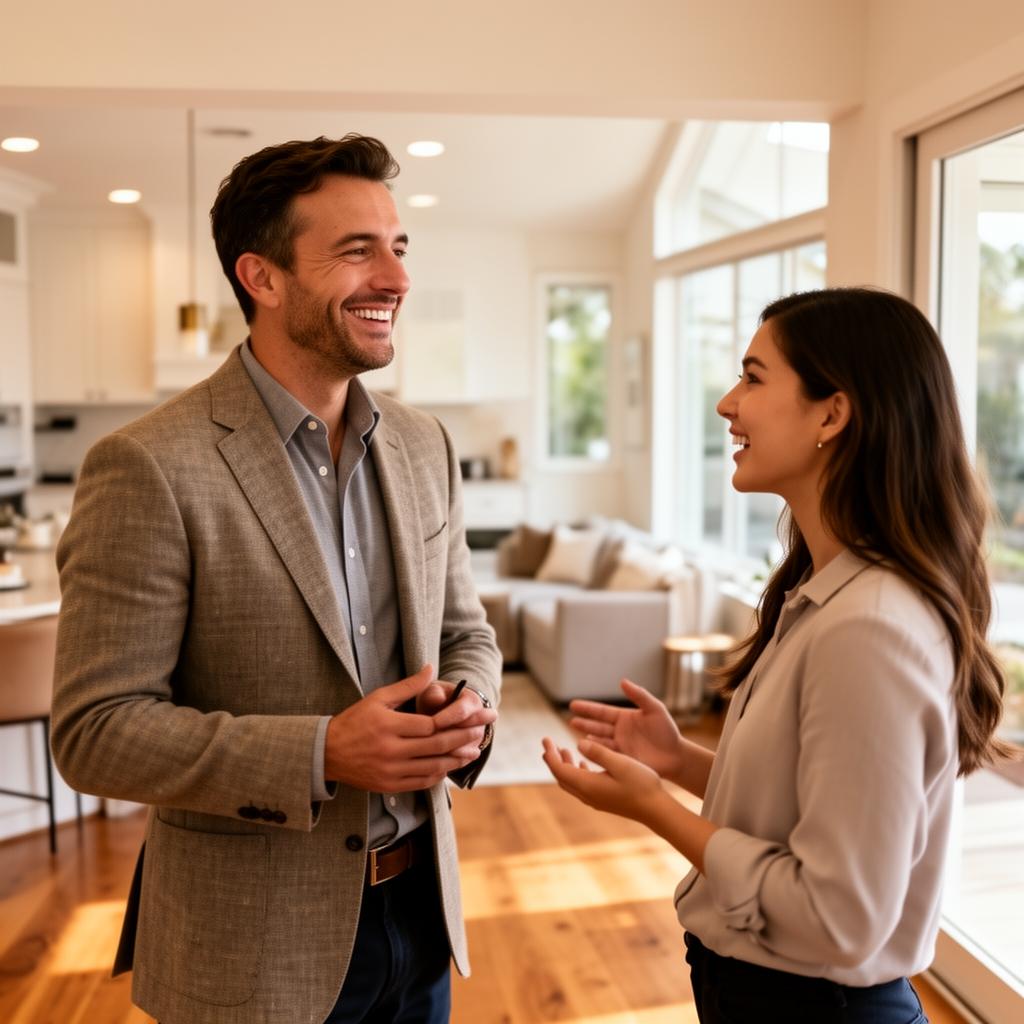 Jacob Lawlor mentoring a new agent